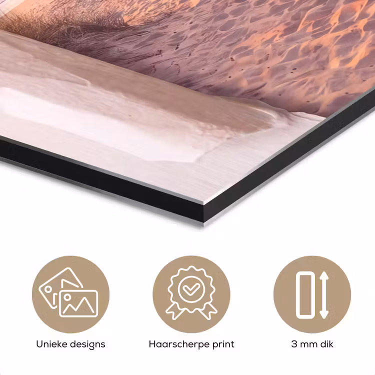 Aluminium schilderij - Duin - Pad - Kust — 7