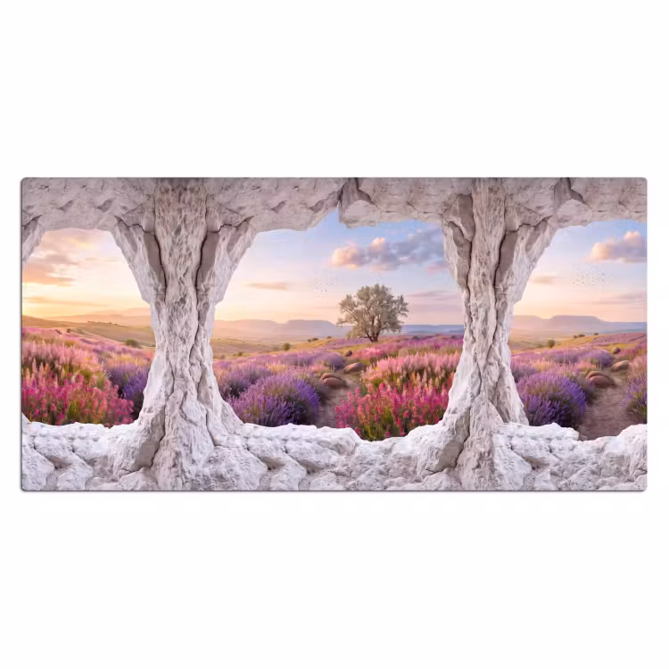 Bureau onderlegger - Bloemen - Pad - Natuur — 2