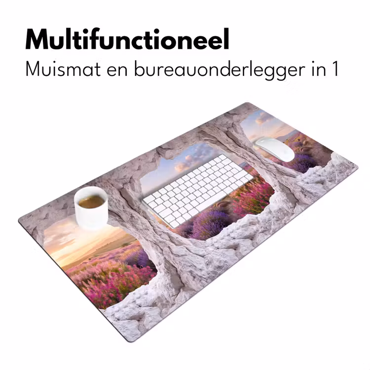 Bureau onderlegger - Bloemen - Pad - Natuur — 7
