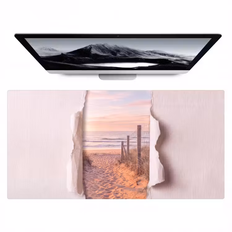 Bureau onderlegger - Duin - Pad - Kust — 1
