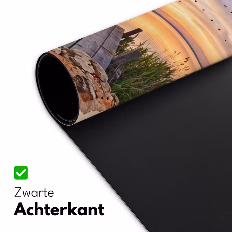 Bureau onderlegger - Muur - Landschap - Illusie — 5