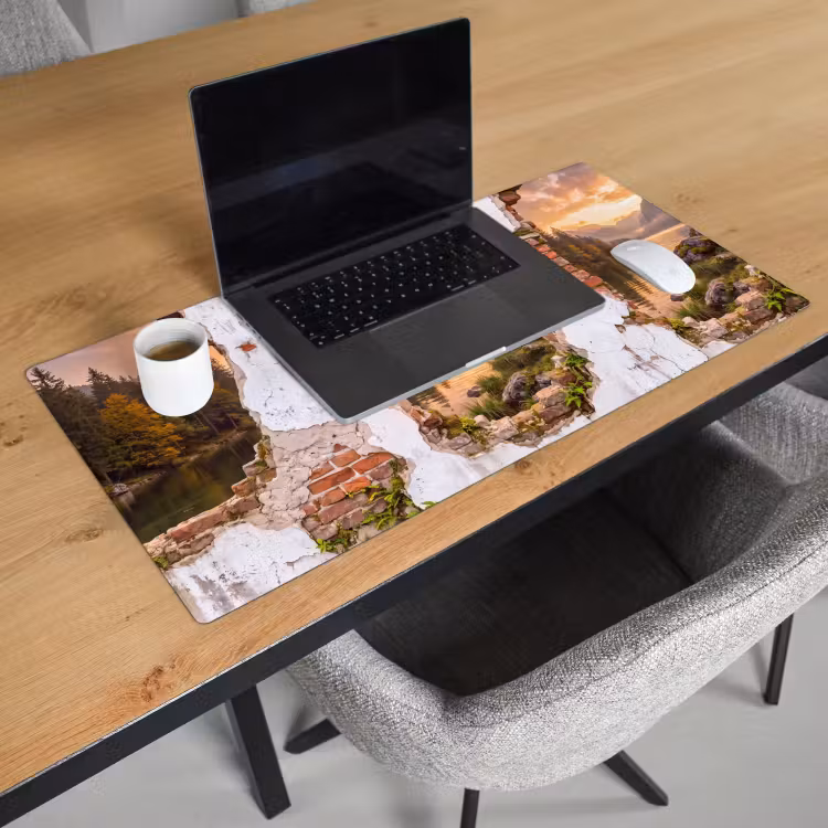Bureau onderlegger - Muur - Landschap - Natuur — 3
