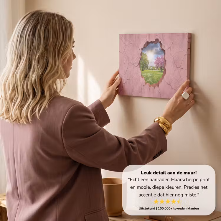 Canvas schilderij - Natuur - Lente - Zon — 3