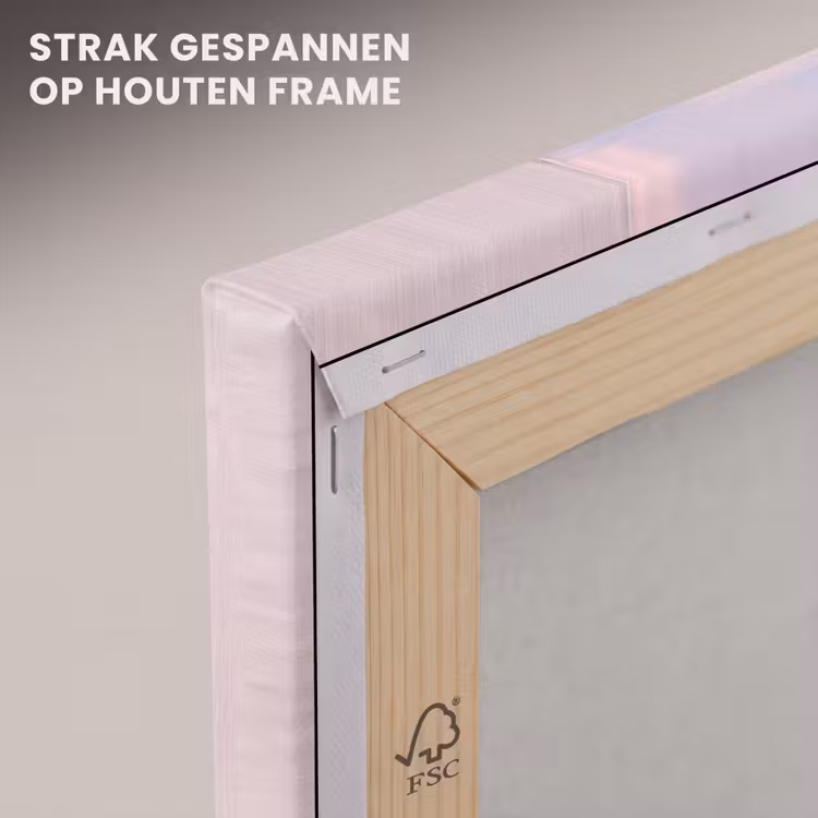 Canvas schilderij - Duin - Pad - Kust — 7