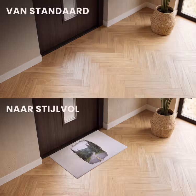 Deurmat - Weg - Bos - Natuur — 3
