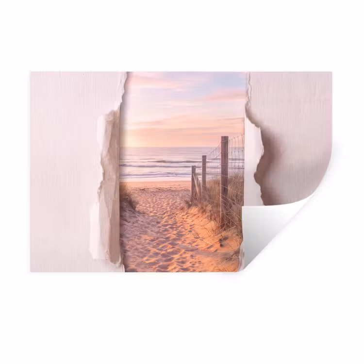 Muursticker - Duin - Pad - Kust — 1