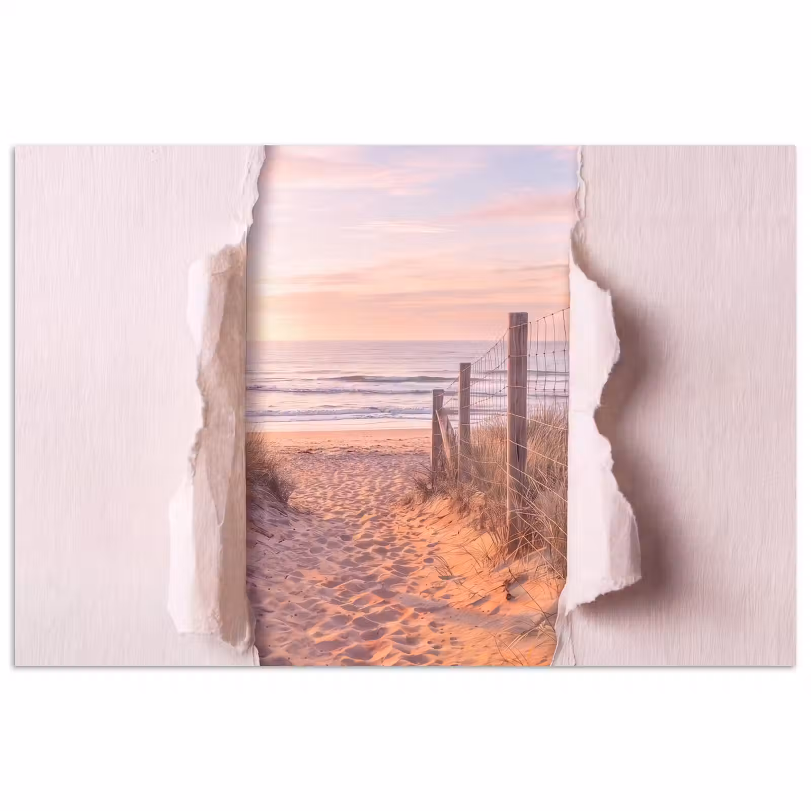 Poster - Duin - Pad - Kust — 1