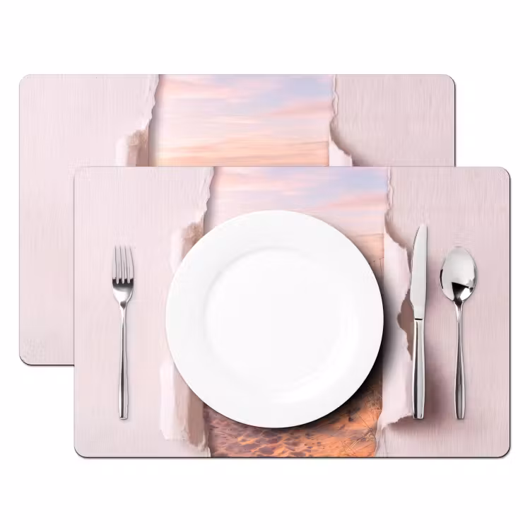 Placemat - 6 stuks - Duin - Pad - Kust — 2
