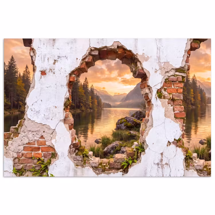 Poster - Muur - Landschap - Natuur — 1