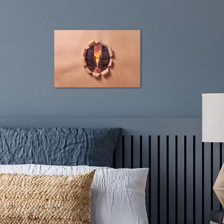 Poster - Stad - Zonsondergang - Papier — 3