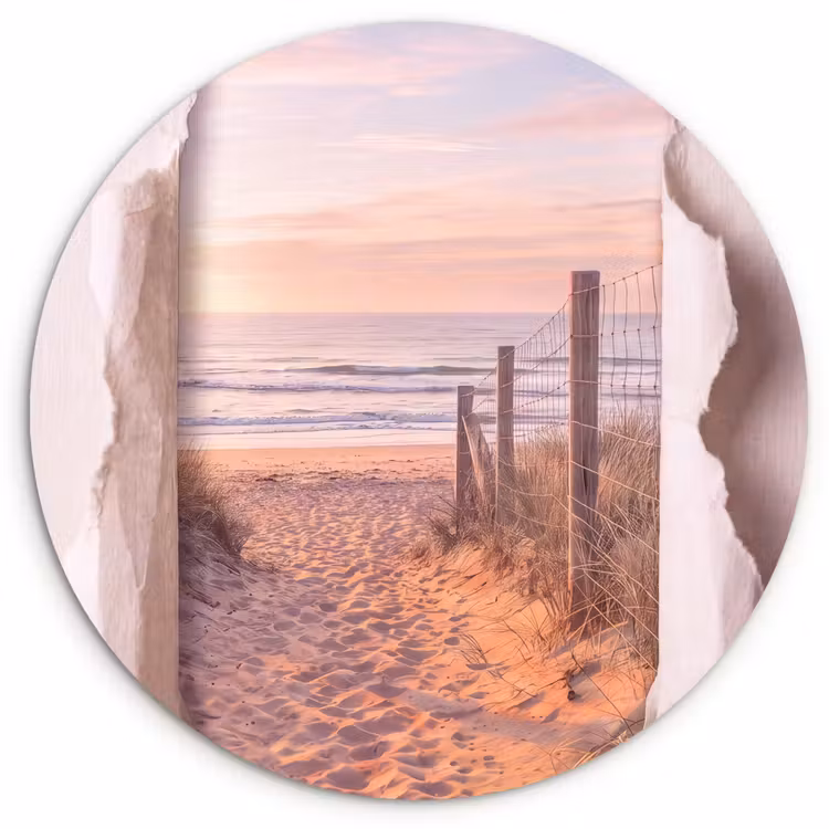 Wandcirkel - Glas - Duin - Pad - Kust — 1