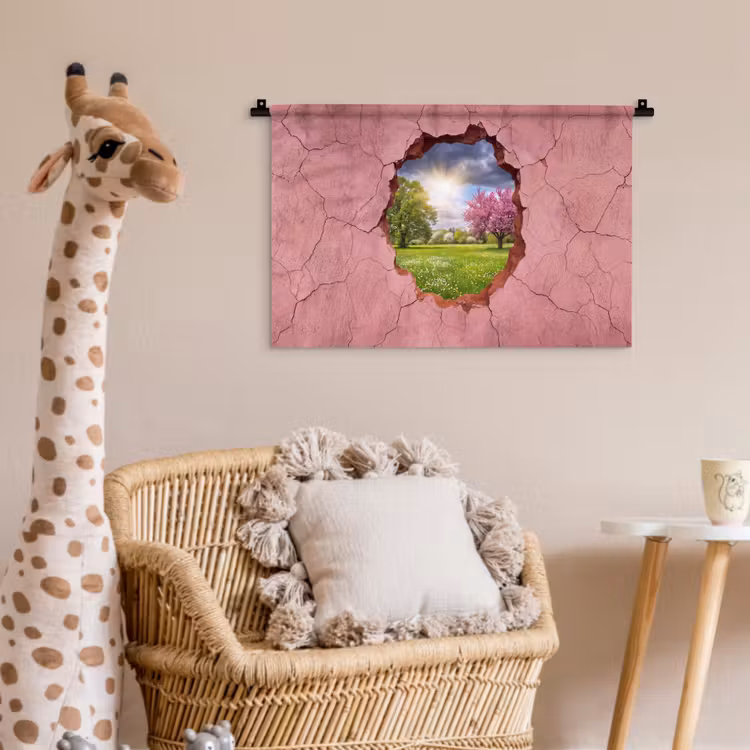 Wandkleed - Natuur - Lente - Zon — 5