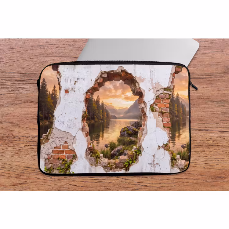 Laptophoes - Muur - Landschap - Natuur — 2
