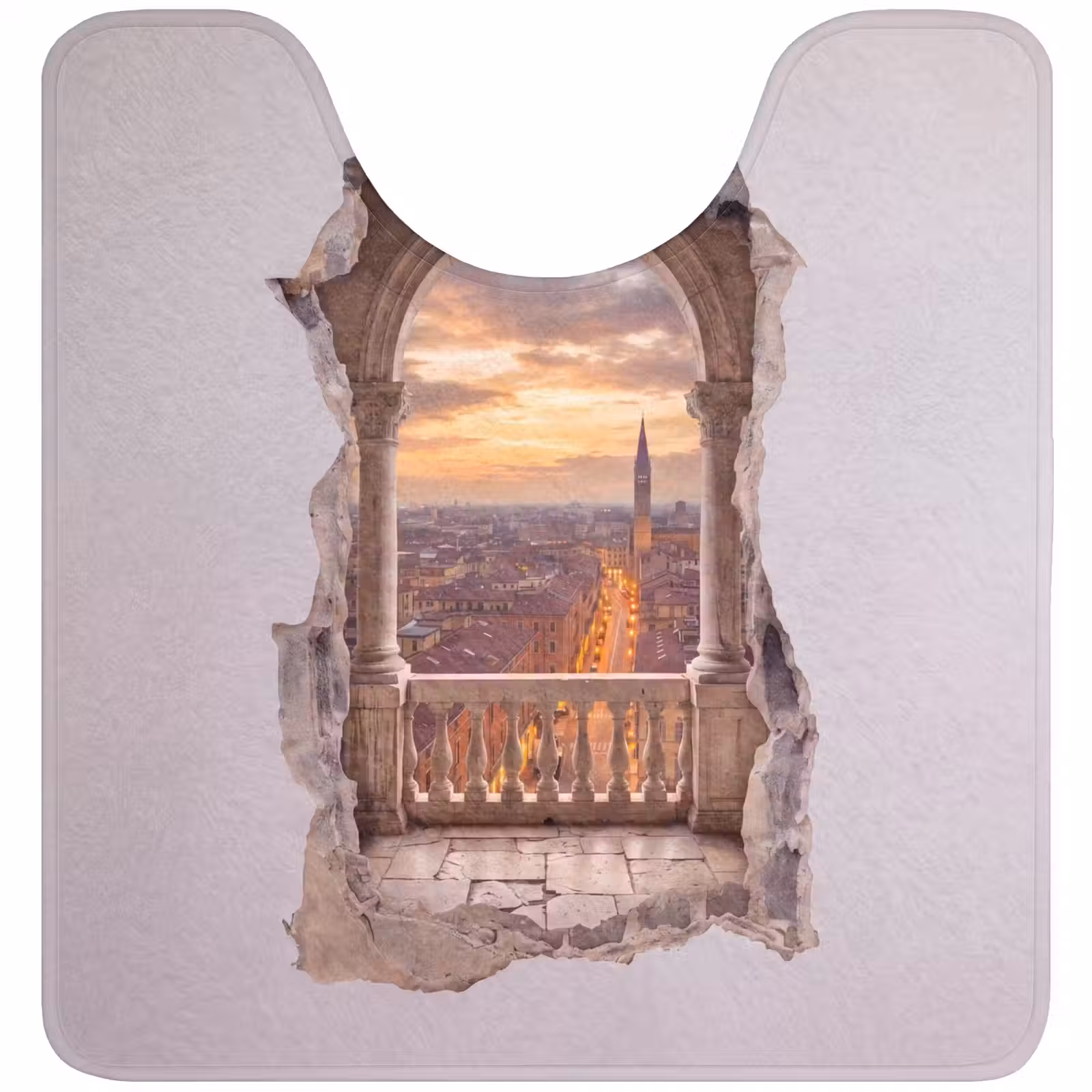 Wc Mat - Stad - Zonsondergang - Architectuur — 1
