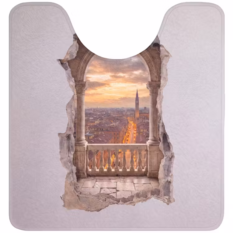 Wc Mat - Stad - Zonsondergang - Architectuur — 1