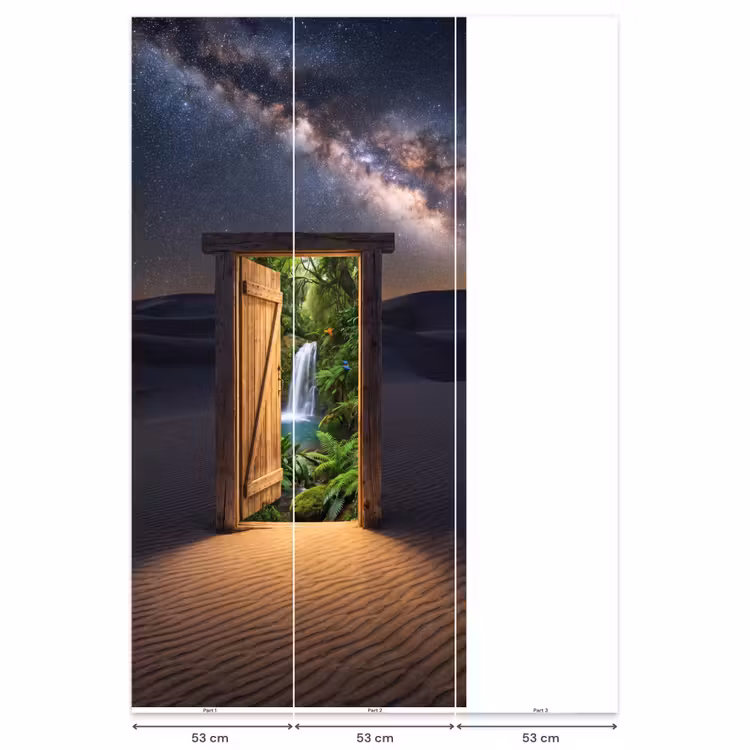 Behang - Deur - Woestijn - Natuur — 6