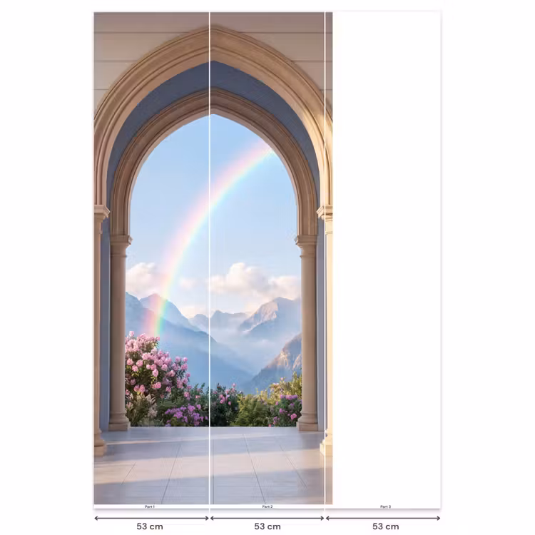 Behang - Boog - Bergen - Regenboog — 6
