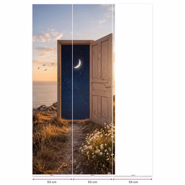 Behang - Deur - Sterren - Natuur — 6