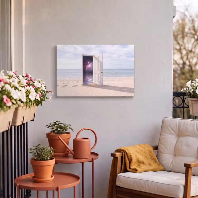 Buiten canvas - Deur - Strand - Kosmos — 3