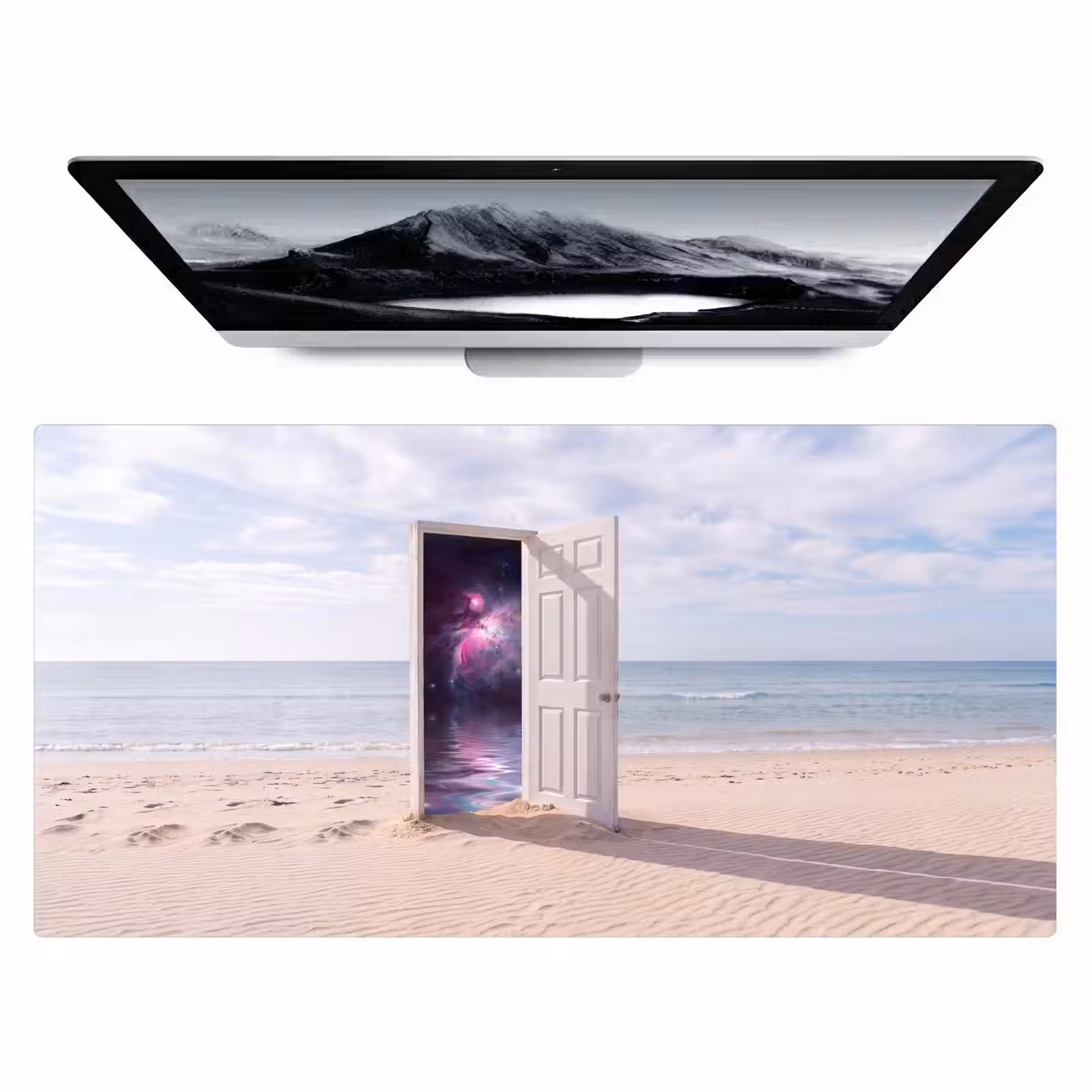 Bureau onderlegger - Deur - Strand - Kosmos — 1