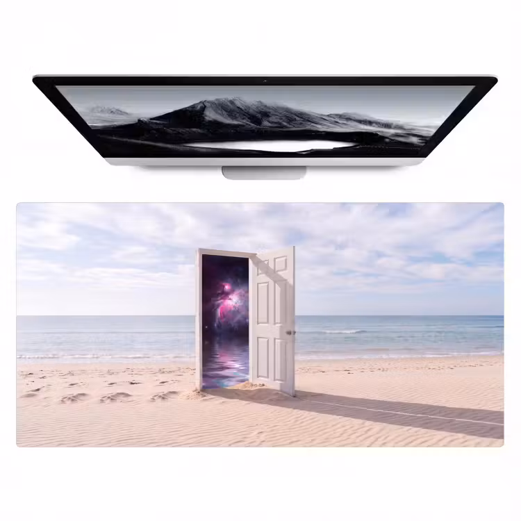 Bureau onderlegger - Deur - Strand - Kosmos — 1
