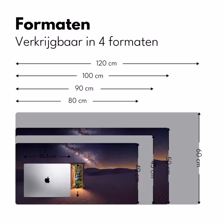 Bureau onderlegger - Deur - Woestijn - Natuur — 8