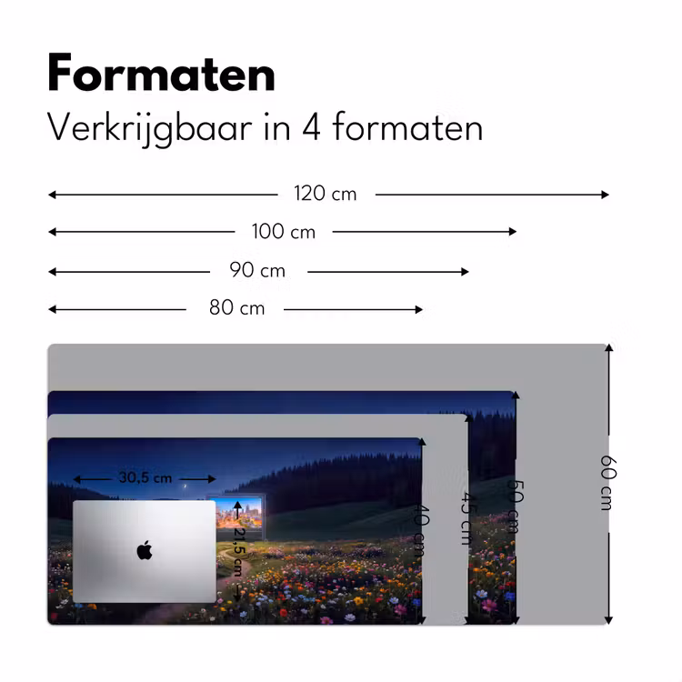 Bureau onderlegger - Scherm - Stad - Natuur — 8