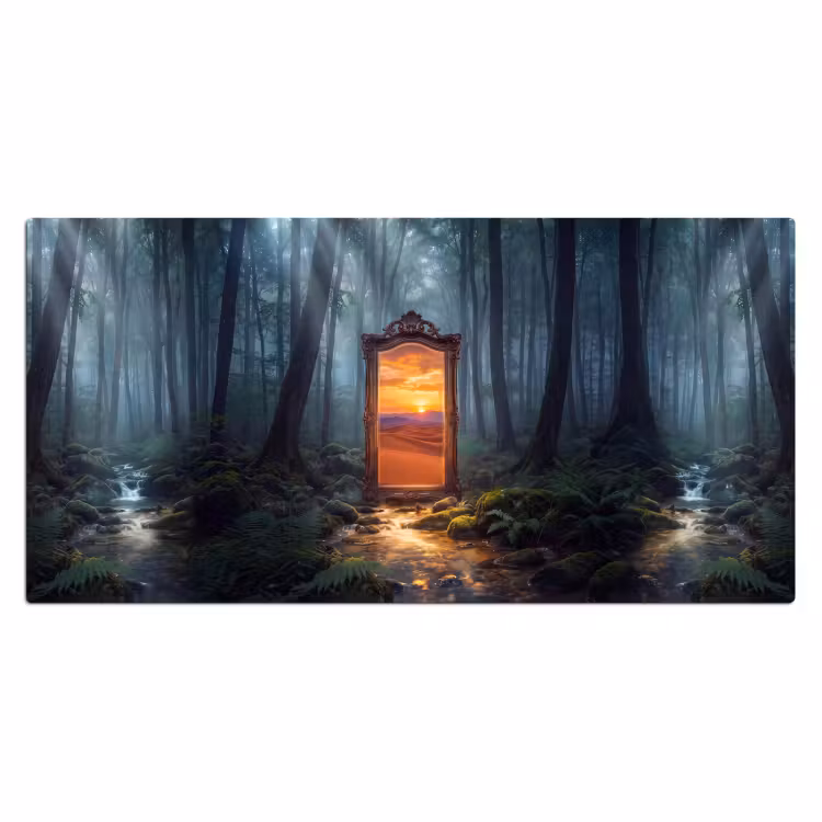 Bureau onderlegger - Spiegel - Bos - Natuur — 2