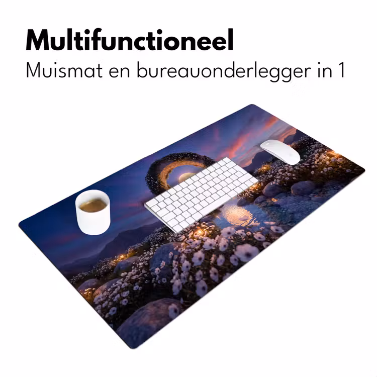 Bureau onderlegger - Boog - Maan - Nacht — 7