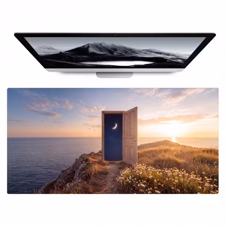 Bureau onderlegger - Deur - Sterren - Natuur — 1