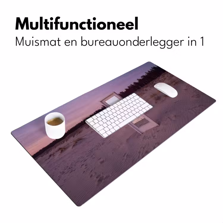 Bureau onderlegger - Spiegel - Zee - Zonsondergang — 7