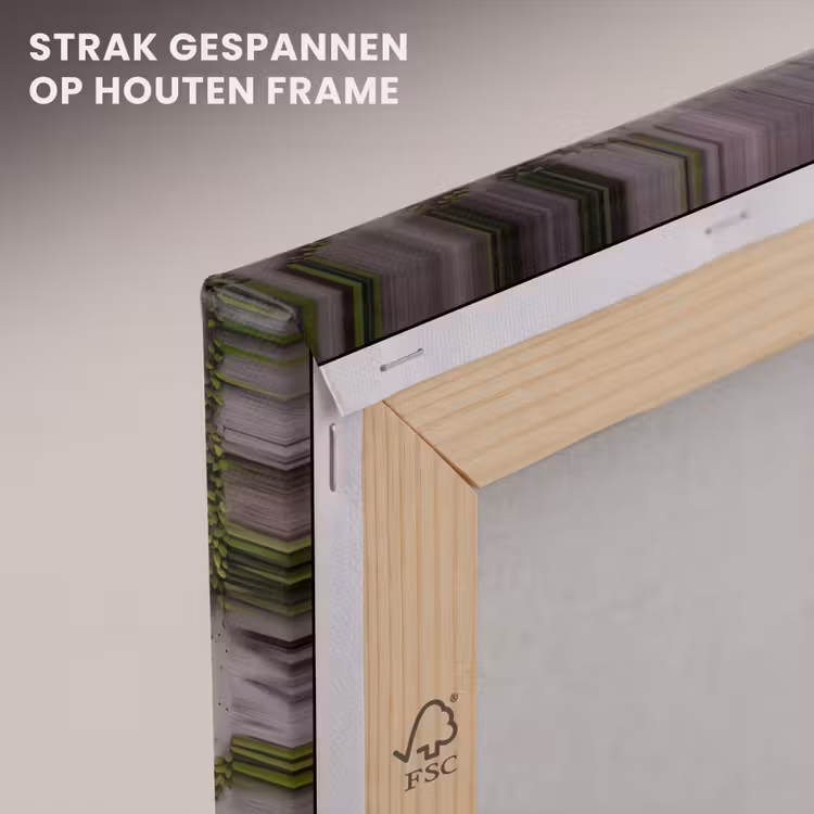 Canvas schilderij - Landschap - Kader - Licht — 7