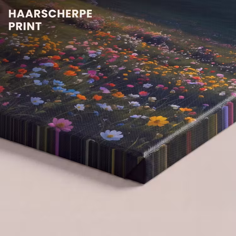 Canvas schilderij - Scherm - Stad - Natuur — 5