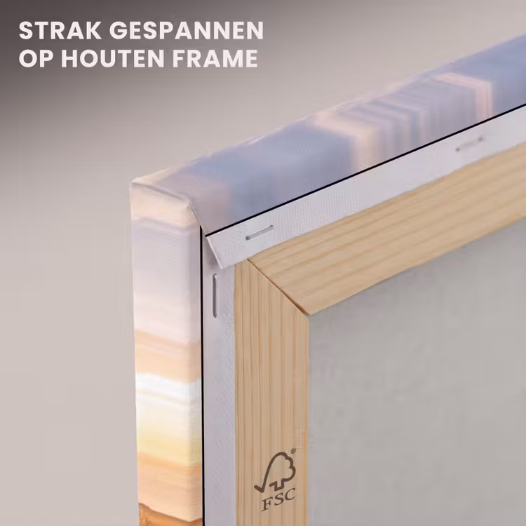 Canvas schilderij - Deur - Sterren - Natuur — 7