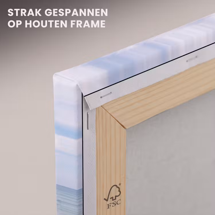 Canvas schilderij - Deur - Strand - Kosmos — 7