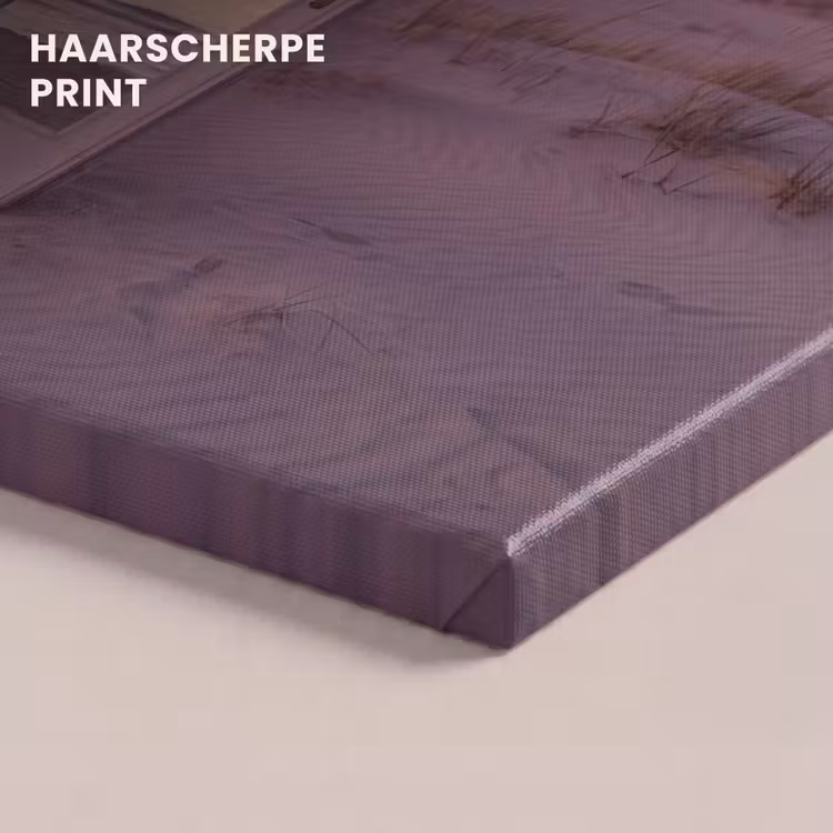 Canvas schilderij - Spiegel - Zee - Zonsondergang — 5