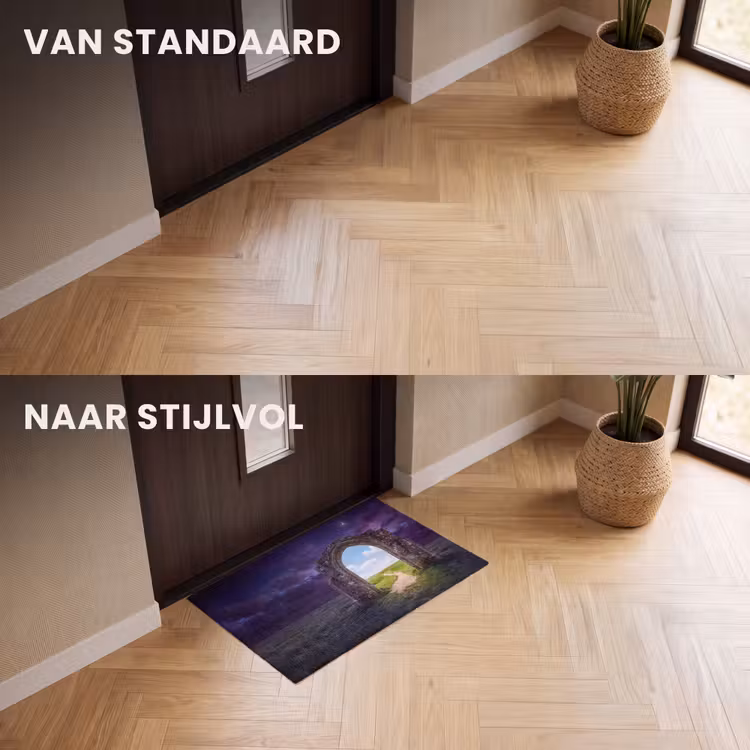 Deurmat - Boog - Landschap - Contrast — 3