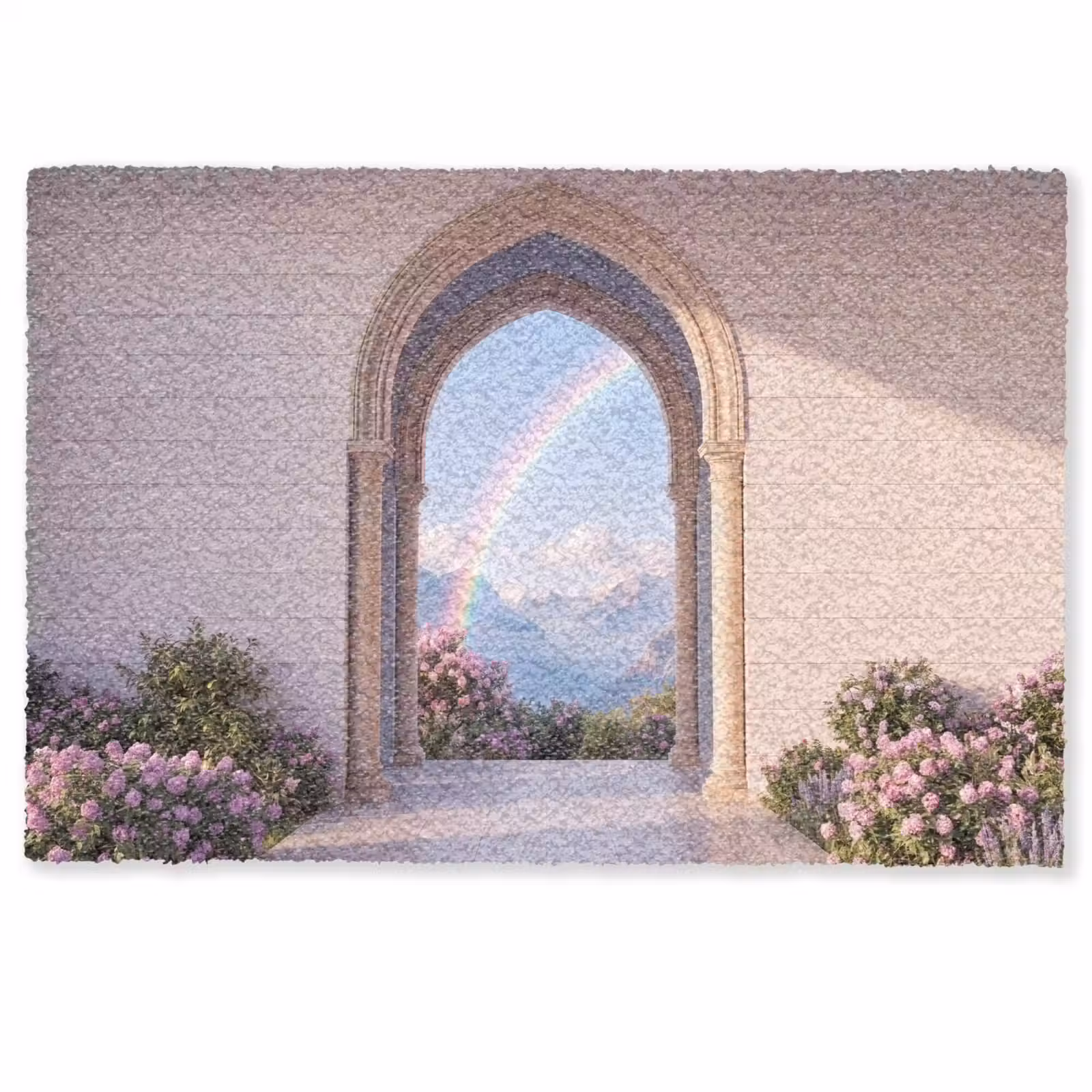 Deurmat - Boog - Bergen - Regenboog — 1
