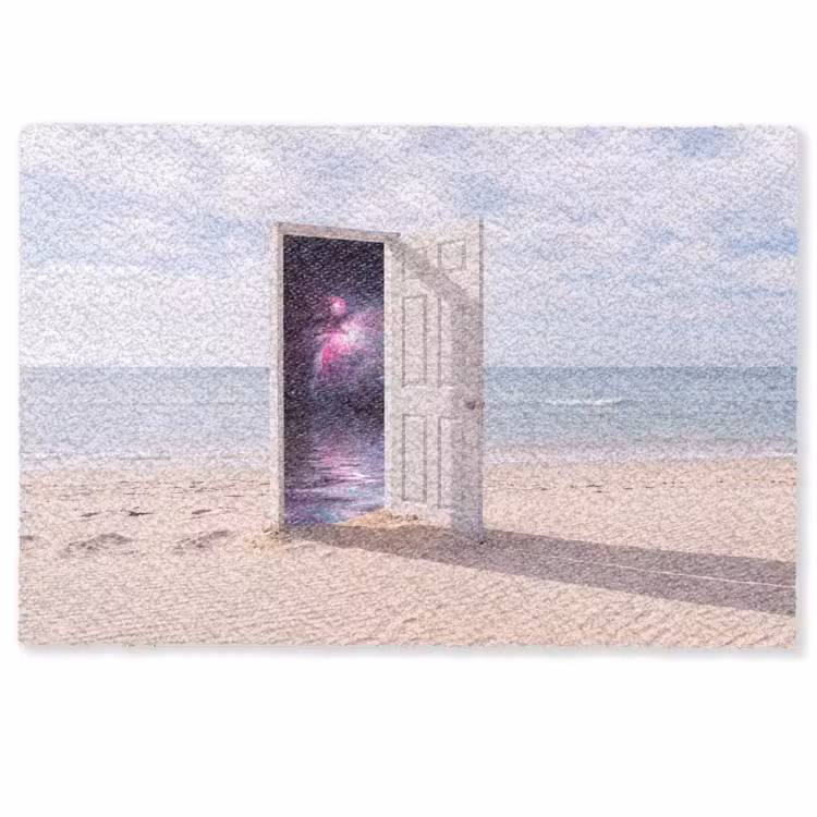 Deurmat - Deur - Strand - Kosmos — 1