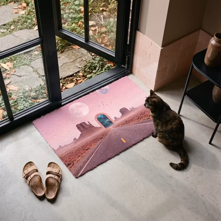 Deurmat - Landschap - Poort - Ruimte — 2