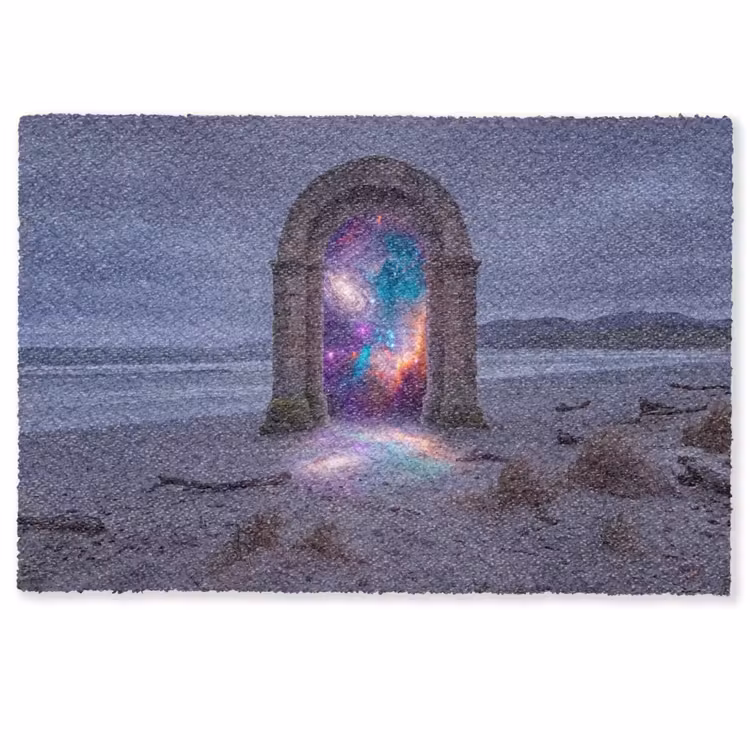 Deurmat - Poort - Strand - Ruimte — 1