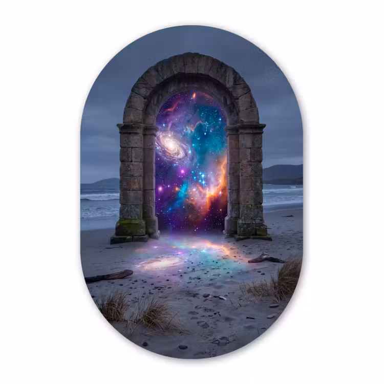 Muurovaal - Glas - Poort - Strand - Ruimte — 1