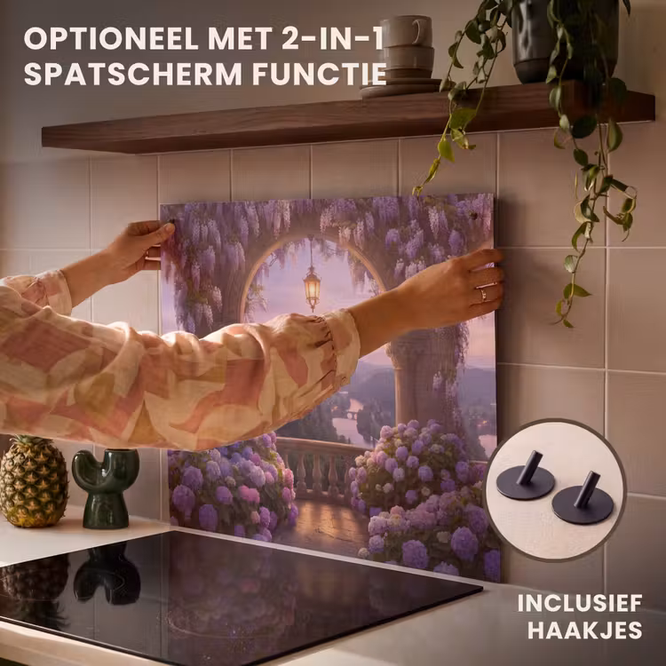 Inductie beschermer - Kasteel - Rivier - Avond — 10