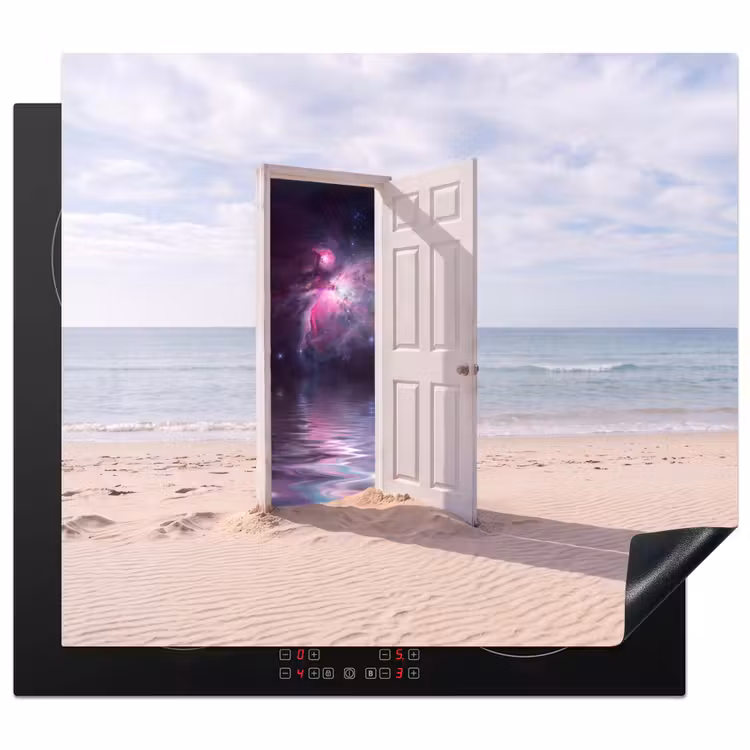 Inductie beschermer - Deur - Strand - Kosmos — 1