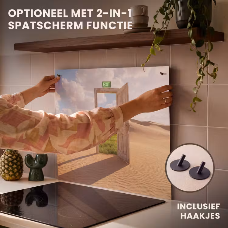 Inductie beschermer - Deur - Woestijn - Gras — 10