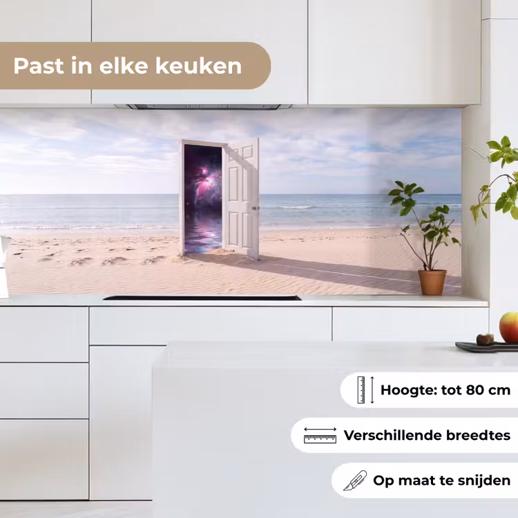 Keuken achterwand - Deur - Strand - Kosmos — 4