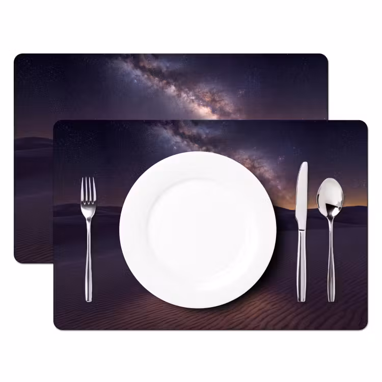 Placemat - 6 stuks - Deur - Woestijn - Natuur — 2