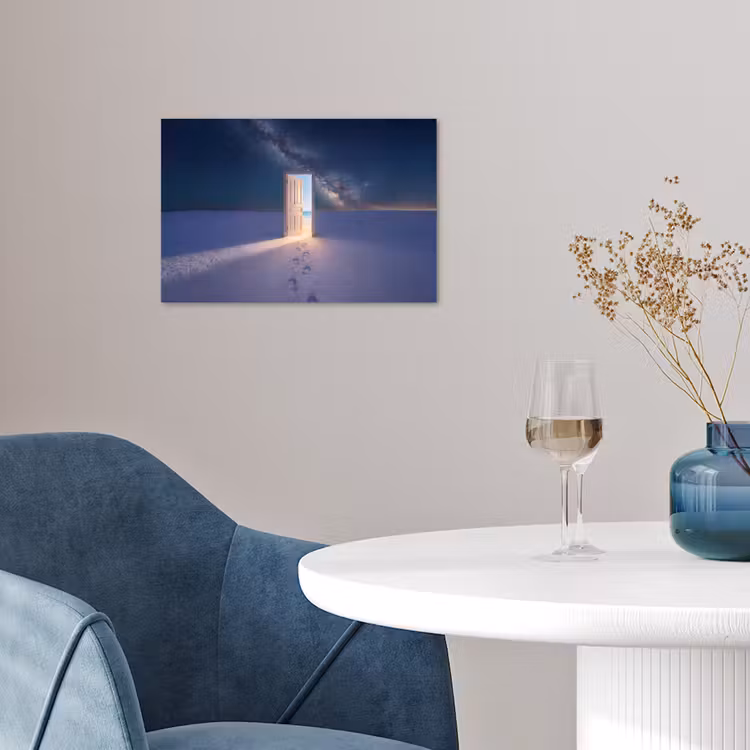 Poster - Deur - Sneeuw - Strand — 4