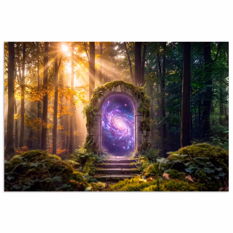 Poster - Poort - Kosmos - Bos — 1