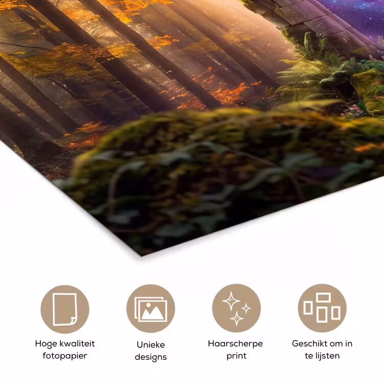 Poster - Poort - Kosmos - Bos — 5